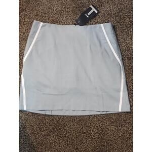 Adidas women’s size 4 active climacool Light Gray golf skort New With Tags